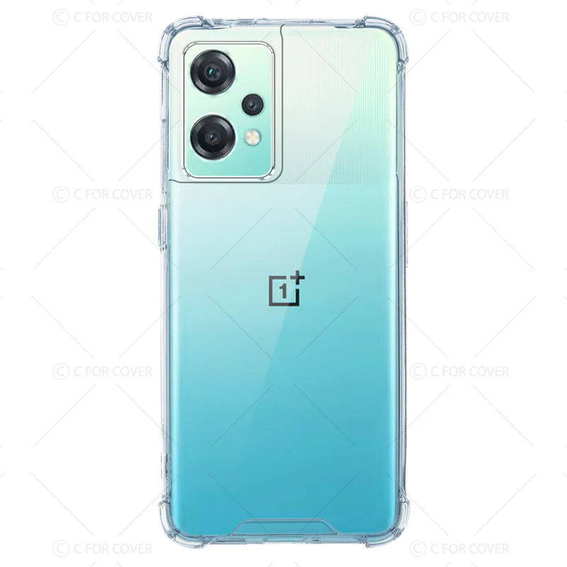 Transparent Shockproof Phone Back Cover Case With Raised Edges For OnePlus Nord CE 2 Lite 5G - Image 4