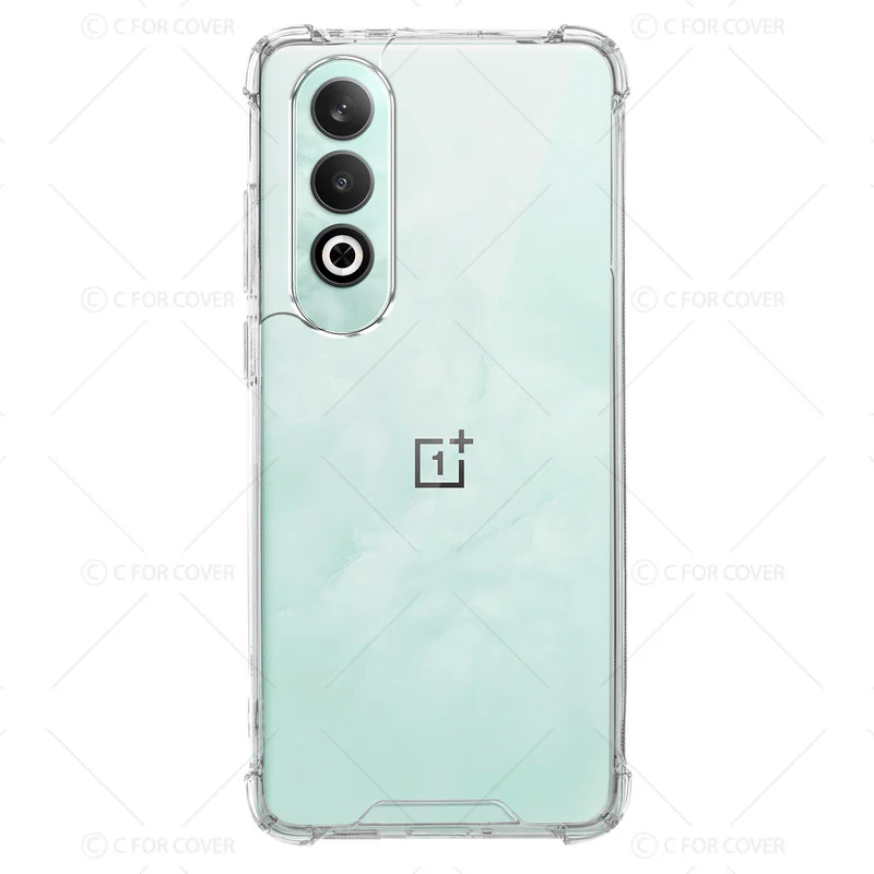Transparent Shockproof Phone Back Cover Case With Raised Edges For OnePlus Nord CE 4 5G - Image 4
