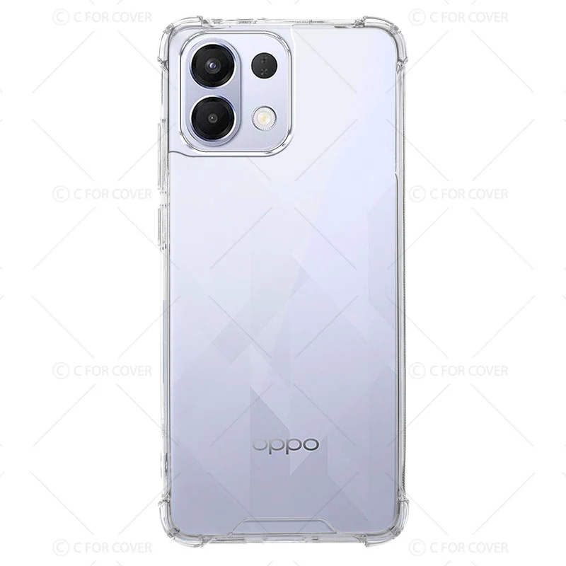 Transparent Shockproof Phone Back Cover Case With Raised Edges For Oppo K13 5G - Image 4