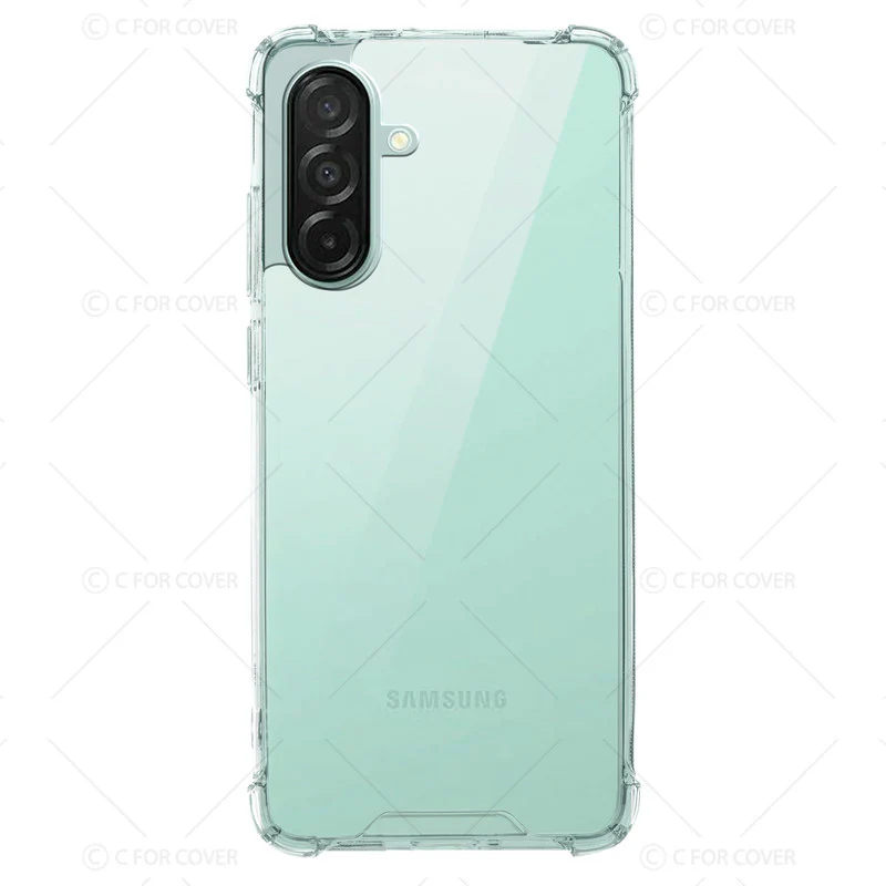 Transparent Shockproof Phone Back Cover Case With Raised Edges For Samsung A26 5G - Image 4