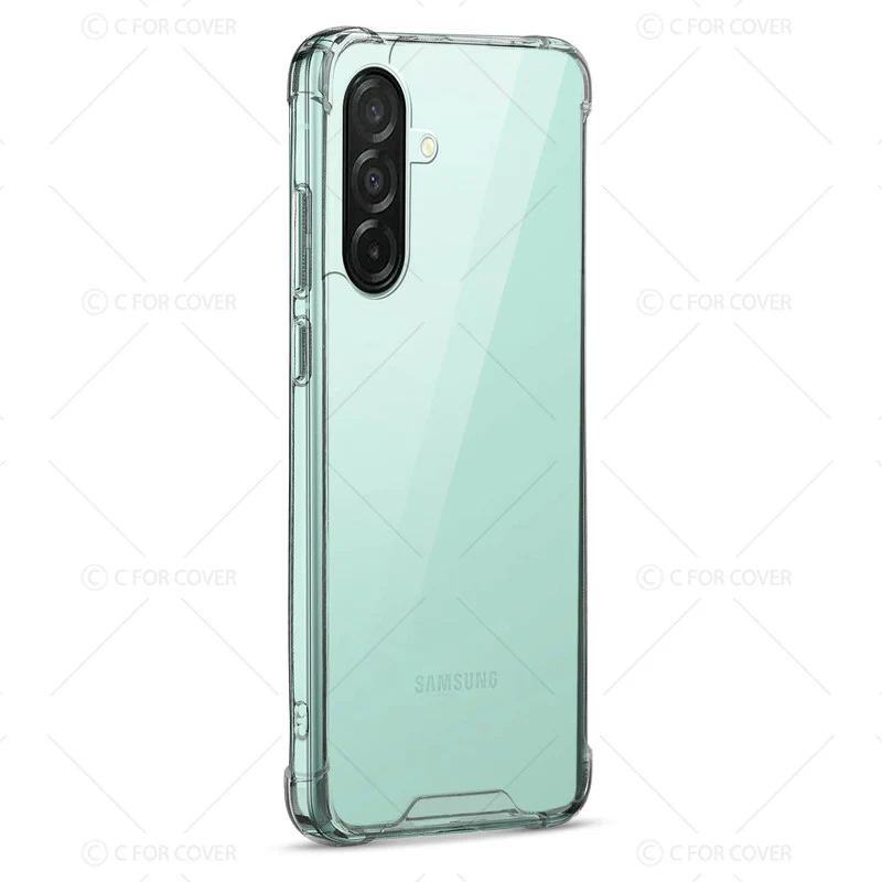 Transparent Shockproof Phone Back Cover Case With Raised Edges For Samsung A26 5G - Image 5