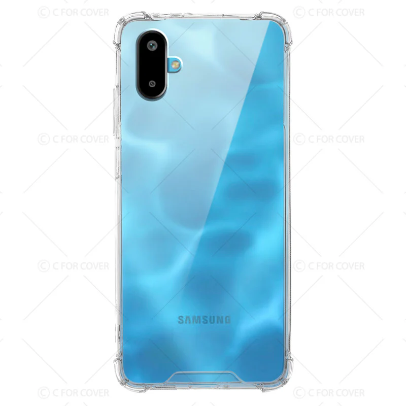 Transparent Shockproof Phone Back Cover Case With Raised Edges For Samsung M06 5G - Image 3