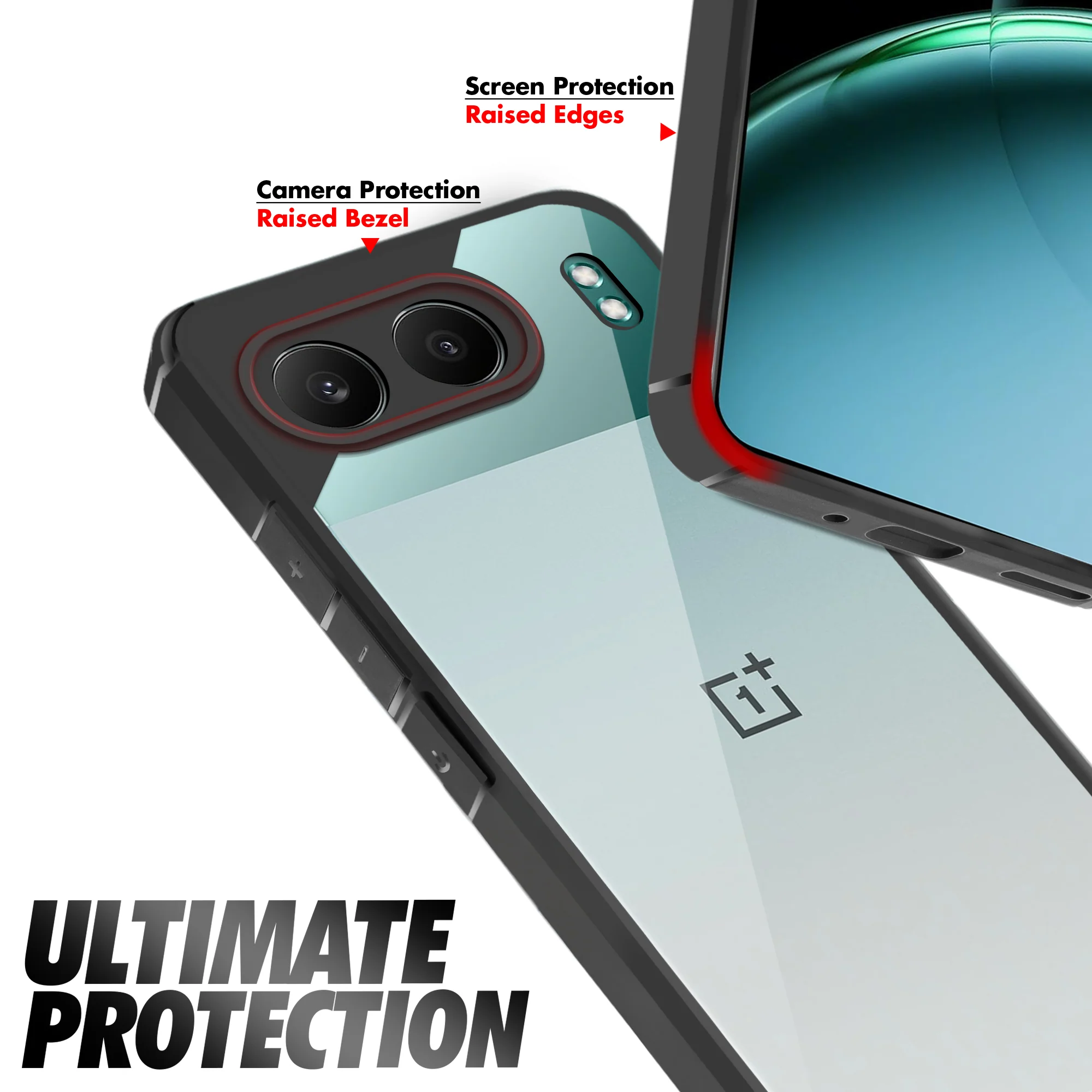 Silicone Border Transparent Back Cover for OnePlus Nord 4 5G - Image 5