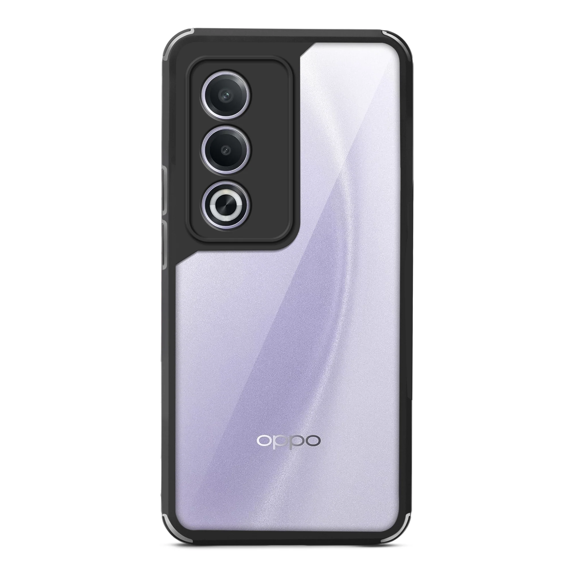 Silicone Border Transparent Back Cover for Oppo A3 Pro 5G - Image 4