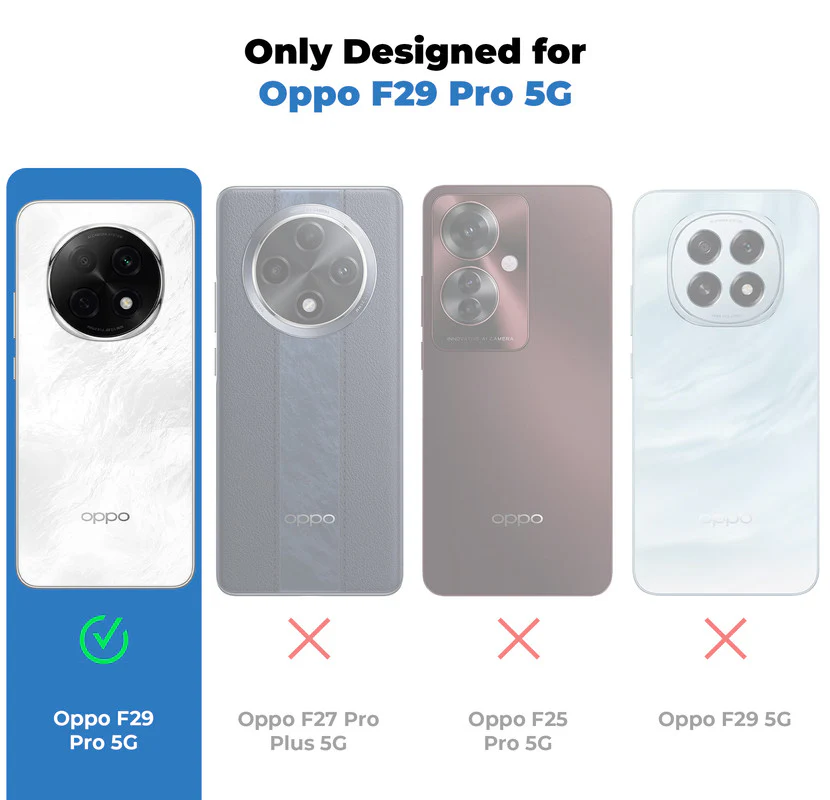 Silicone Border Transparent Back Cover for Oppo F29 Pro 5G - Image 2