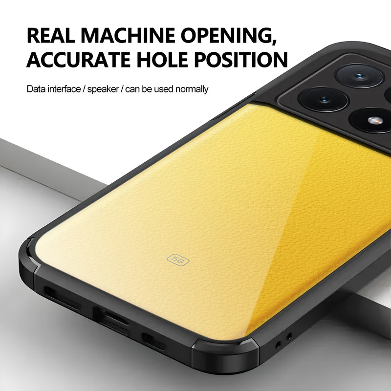 Silicone Border Transparent Back Cover for Poco X6 Pro 5G - Image 5