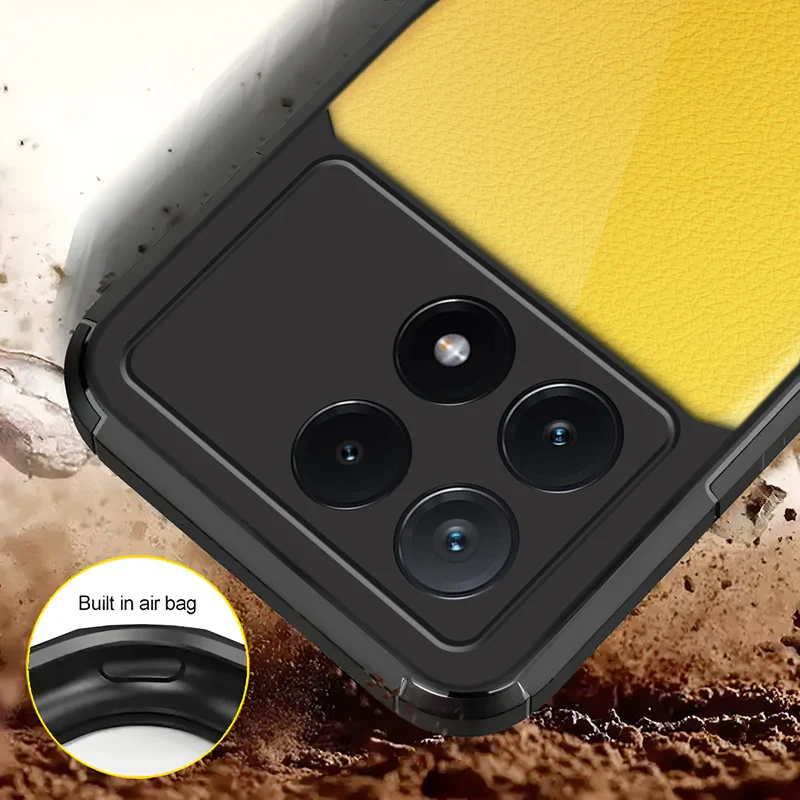 Silicone Border Transparent Back Cover for Poco X6 Pro 5G - Image 6