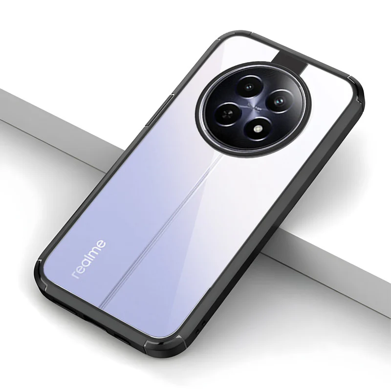 Silicone Border Transparent Back Cover for Realme C65 5G - Image 7