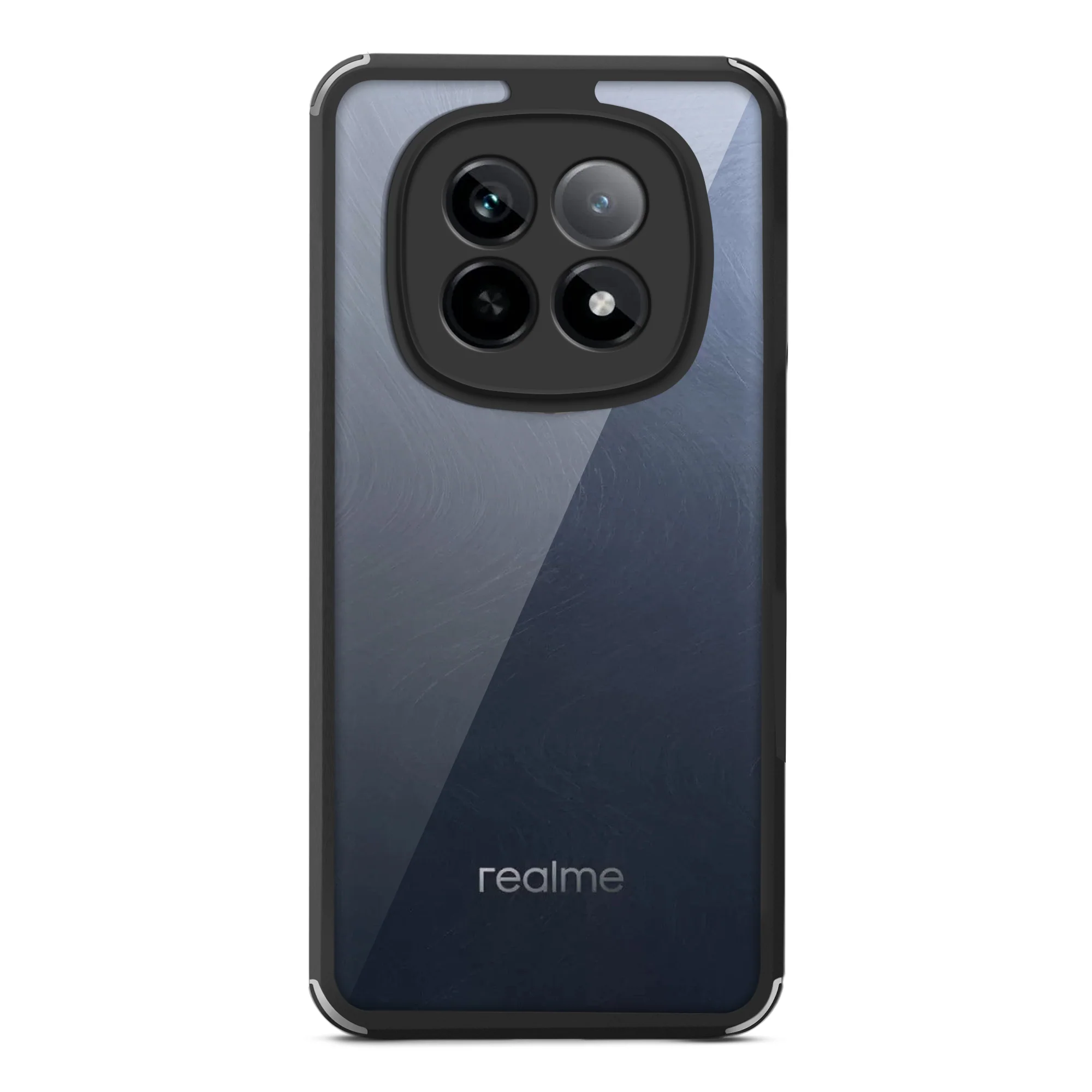Silicone Border Transparent Back Cover for Realme P2 Pro 5G - Image 4