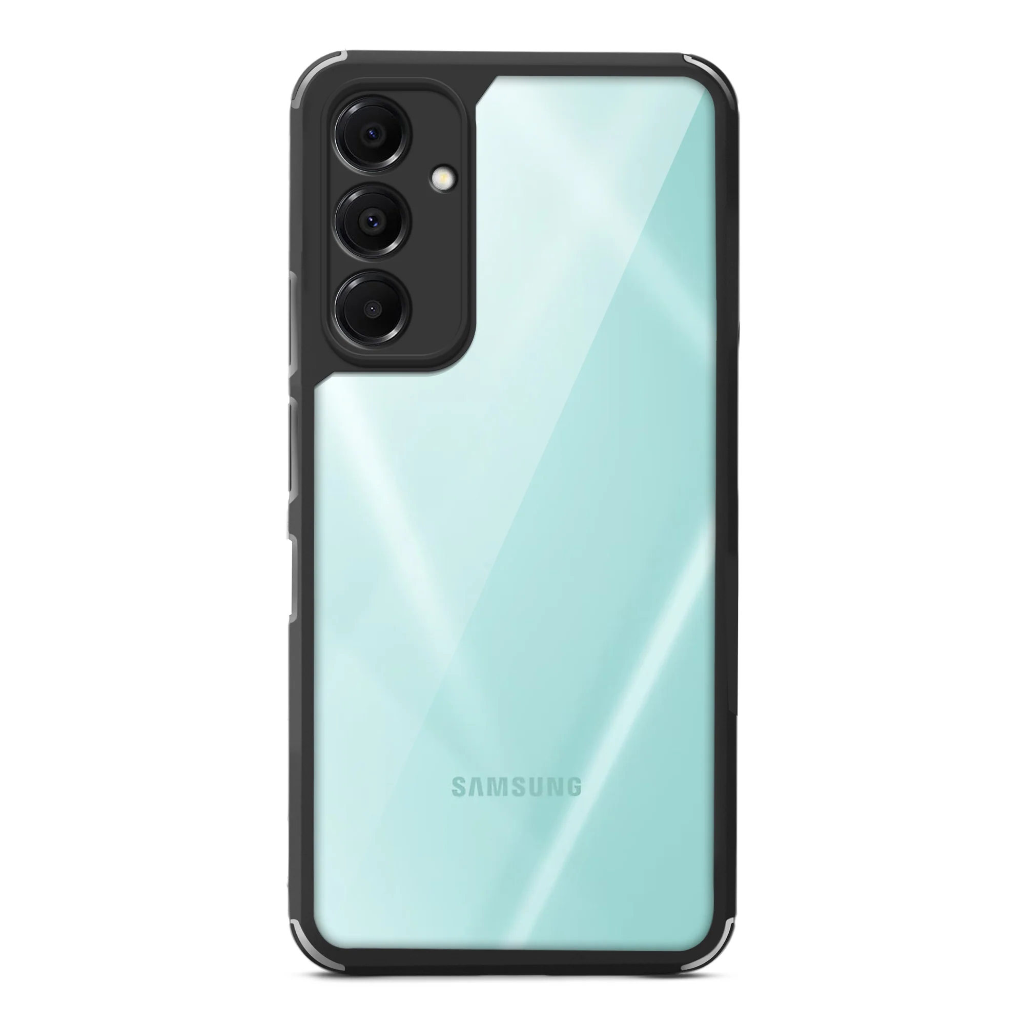 Silicone Border Transparent Back Cover for Samsung A16 5G - Image 4