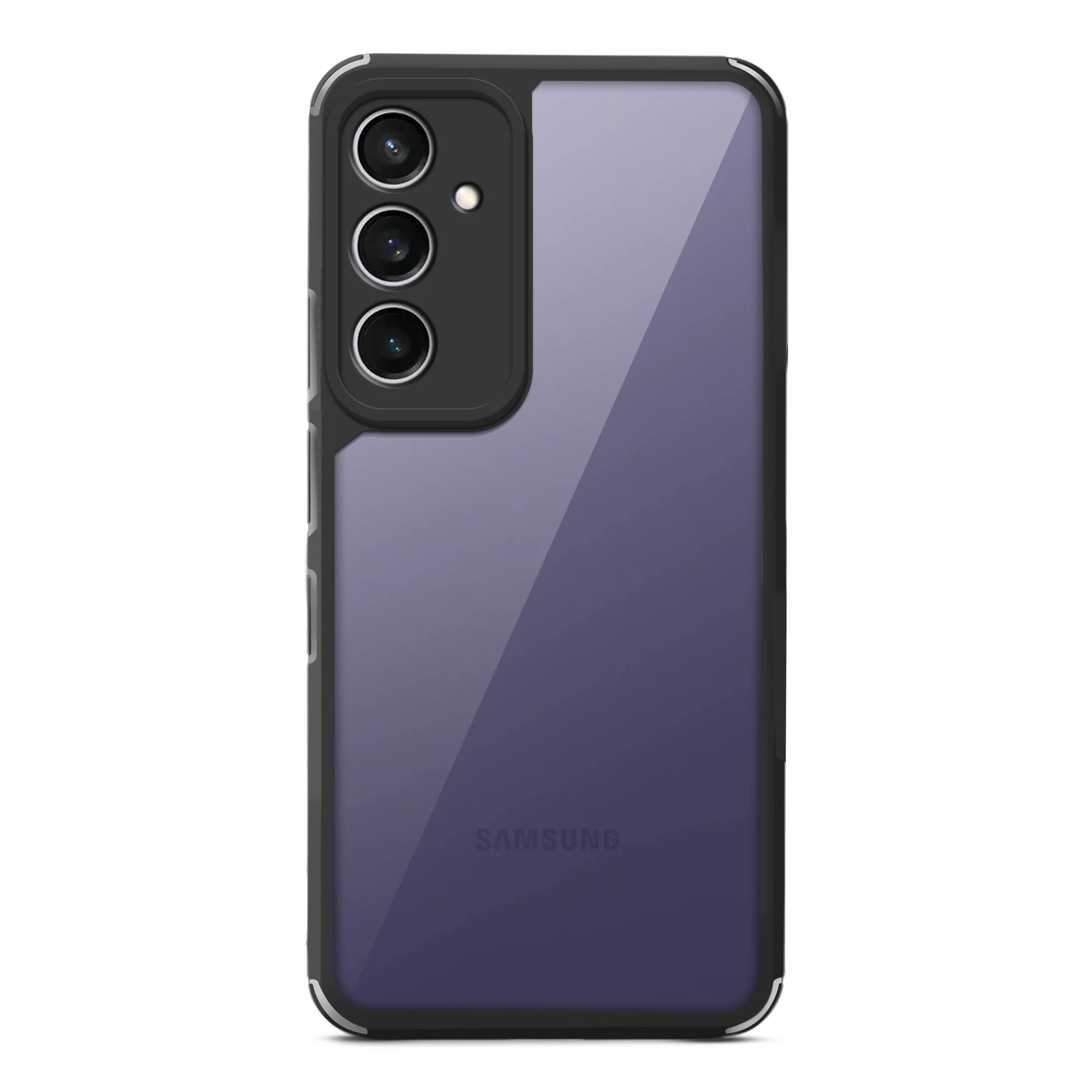 Silicone Border Transparent Back Cover for Samsung A56 5G - Image 4