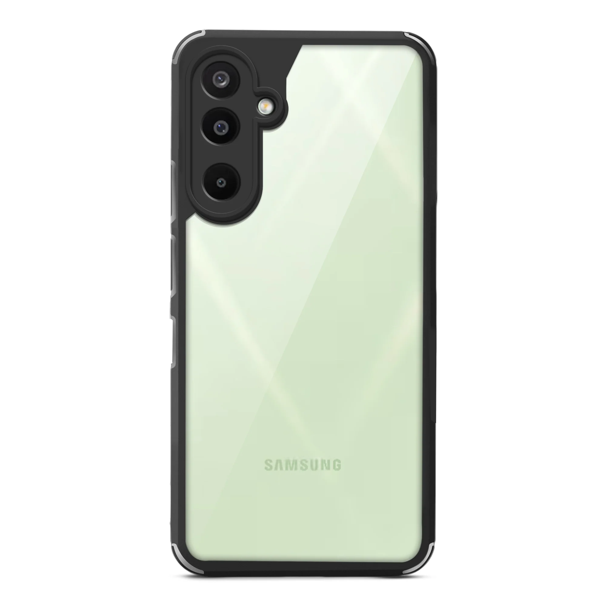 Silicone Border Transparent Back Cover for Samsung M16 5G - Image 4
