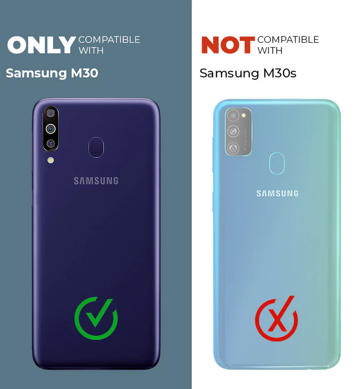 Silicone Border Transparent Back Cover for Samsung M30 - Image 2