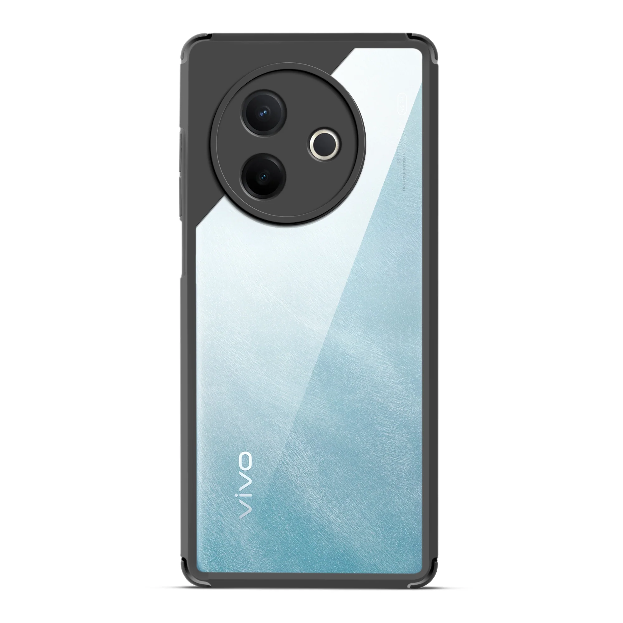 Silicone Border Transparent Back Cover for Vivo Y39 5G - Image 4