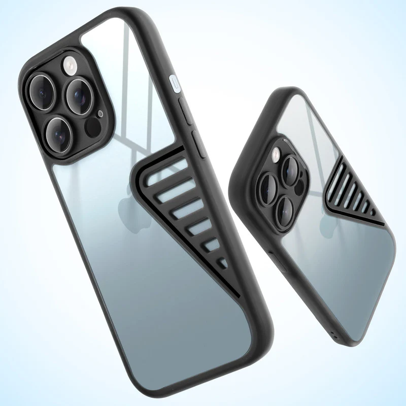 Heat Dissipation Holes Drop-Proof Back Cover for Apple iPhone 13 Pro Max - Image 5
