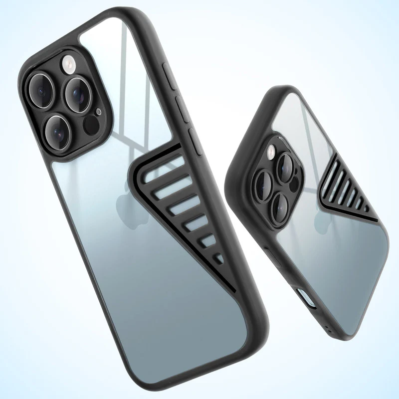 Heat Dissipation Holes Drop-Proof Back Cover for Apple iphone 16 Pro Max - Image 5