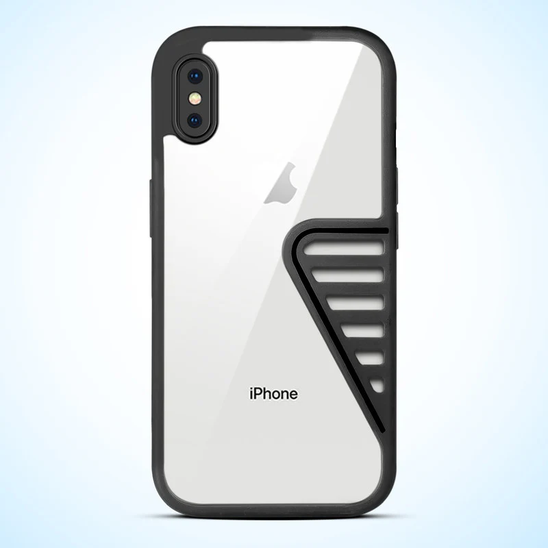 Heat Dissipation Holes Drop-Proof Back Cover for Apple iPhone X - Image 6