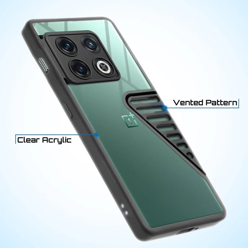 Heat Dissipation Holes Drop-Proof Back Cover for OnePlus 10 Pro 5G - Image 3