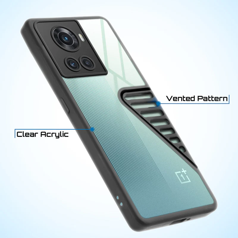 Heat Dissipation Holes Drop-Proof Back Cover for OnePlus 10R 5G - Image 3