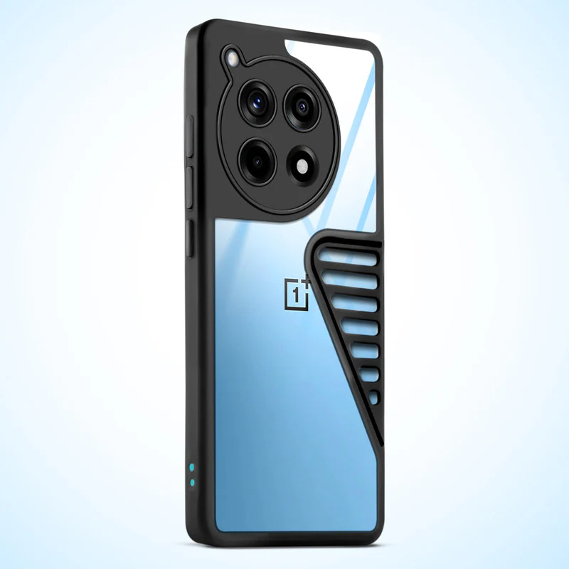Heat Dissipation Holes Drop-Proof Back Cover for OnePlus 12R 5G - Image 4