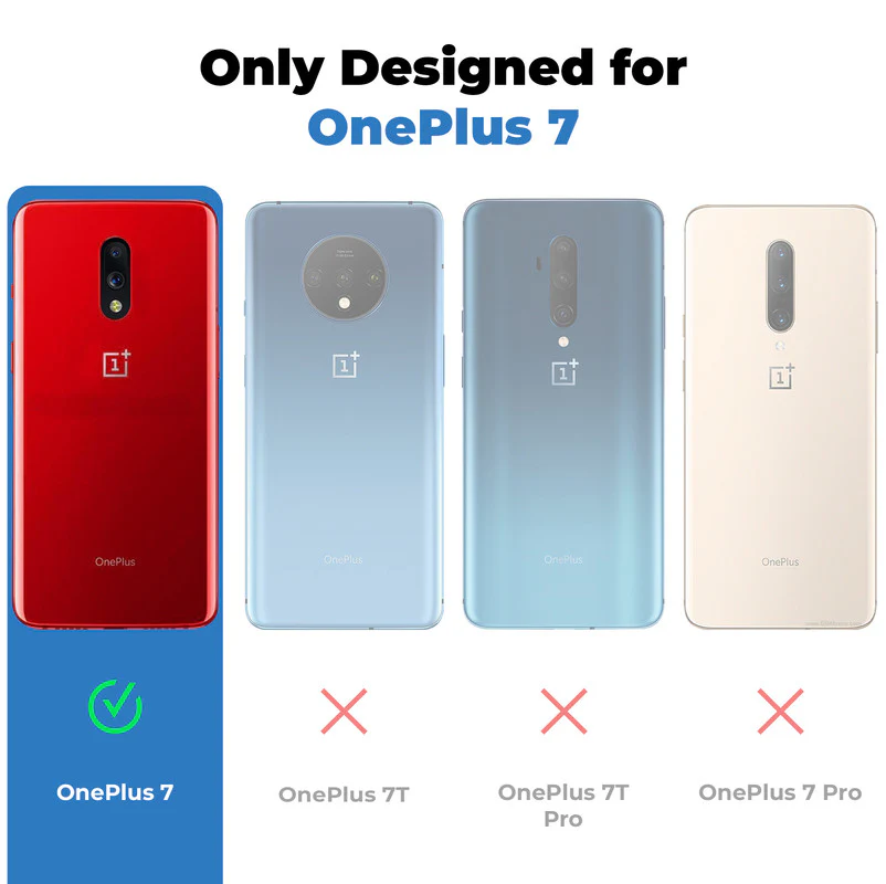Heat Dissipation Holes Drop-Proof Back Cover for Oneplus 7 - Image 2