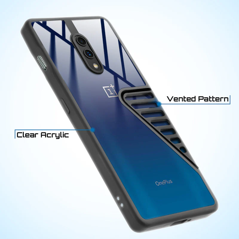 Heat Dissipation Holes Drop-Proof Back Cover for Oneplus 7 - Image 3