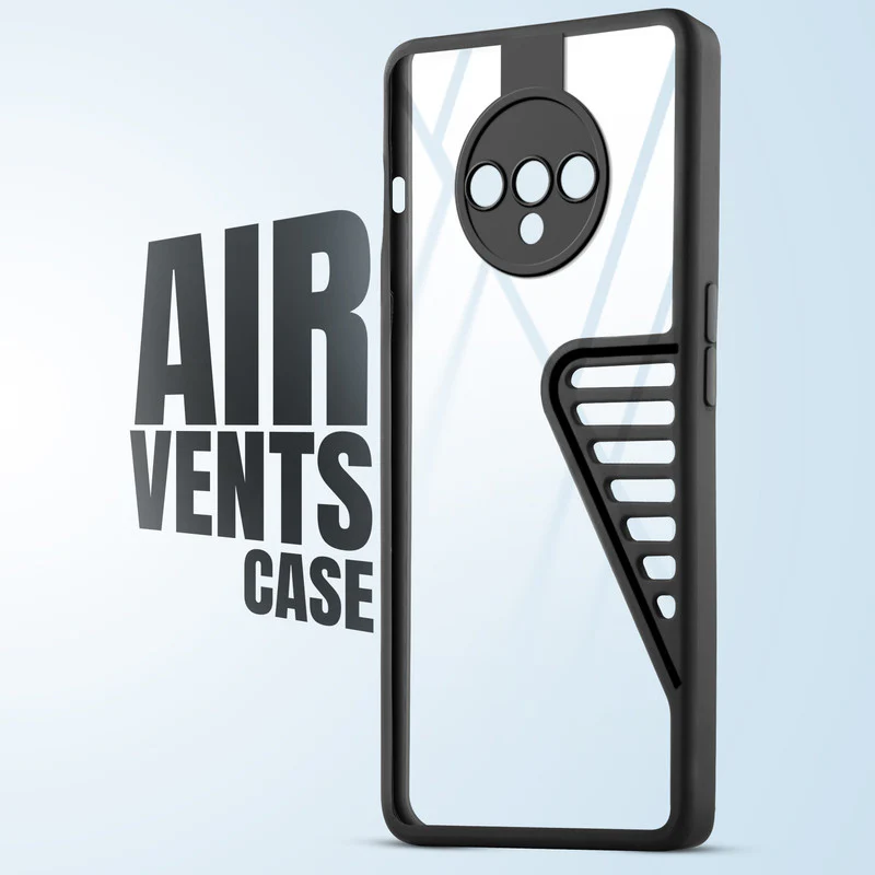 Heat Dissipation Holes Drop-Proof Back Cover for OnePlus 7T