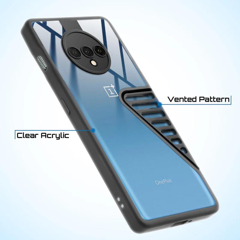Heat Dissipation Holes Drop-Proof Back Cover for OnePlus 7T - Image 3