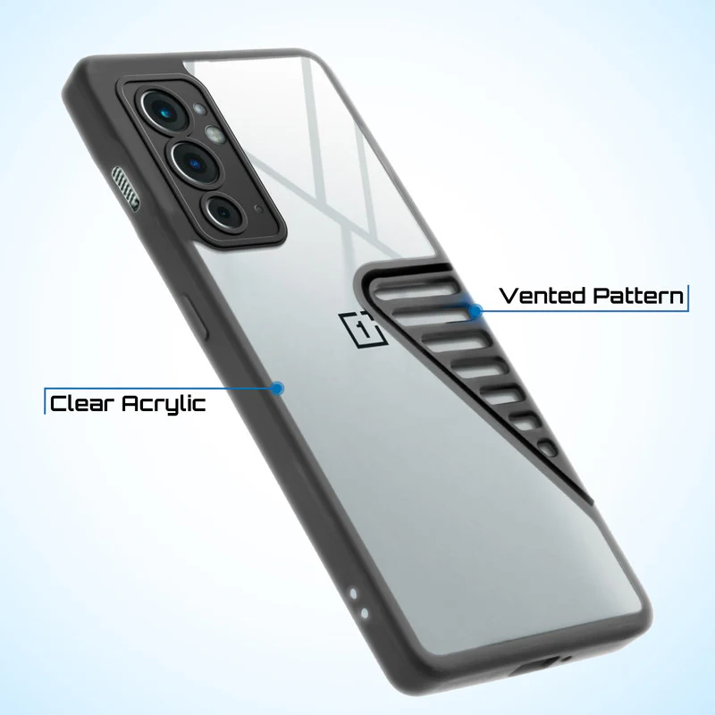 Heat Dissipation Holes Drop-Proof Back Cover for OnePlus 9RT - Image 3