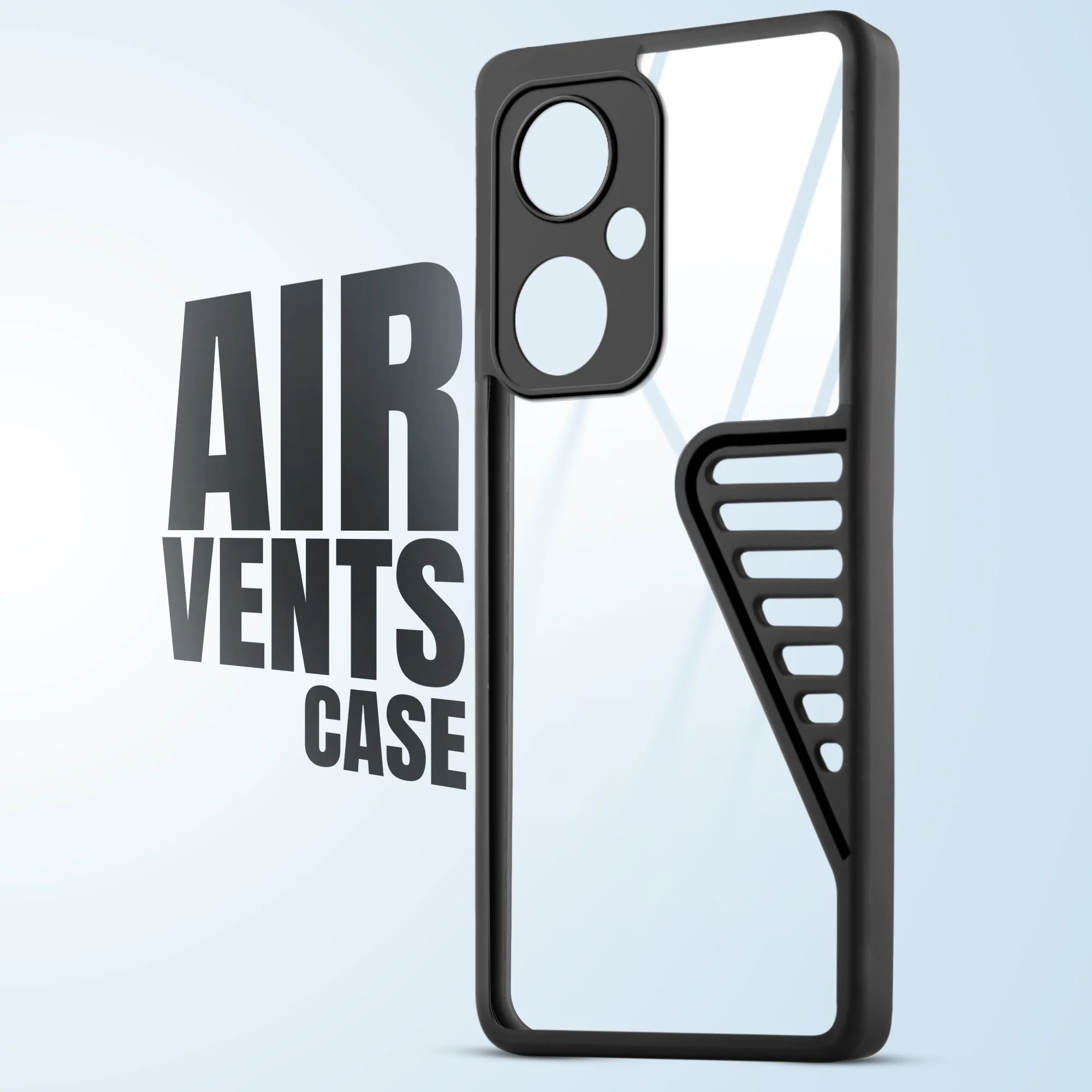 Heat Dissipation Holes Drop-Proof Back Cover for OnePlus Nord CE 3 5G