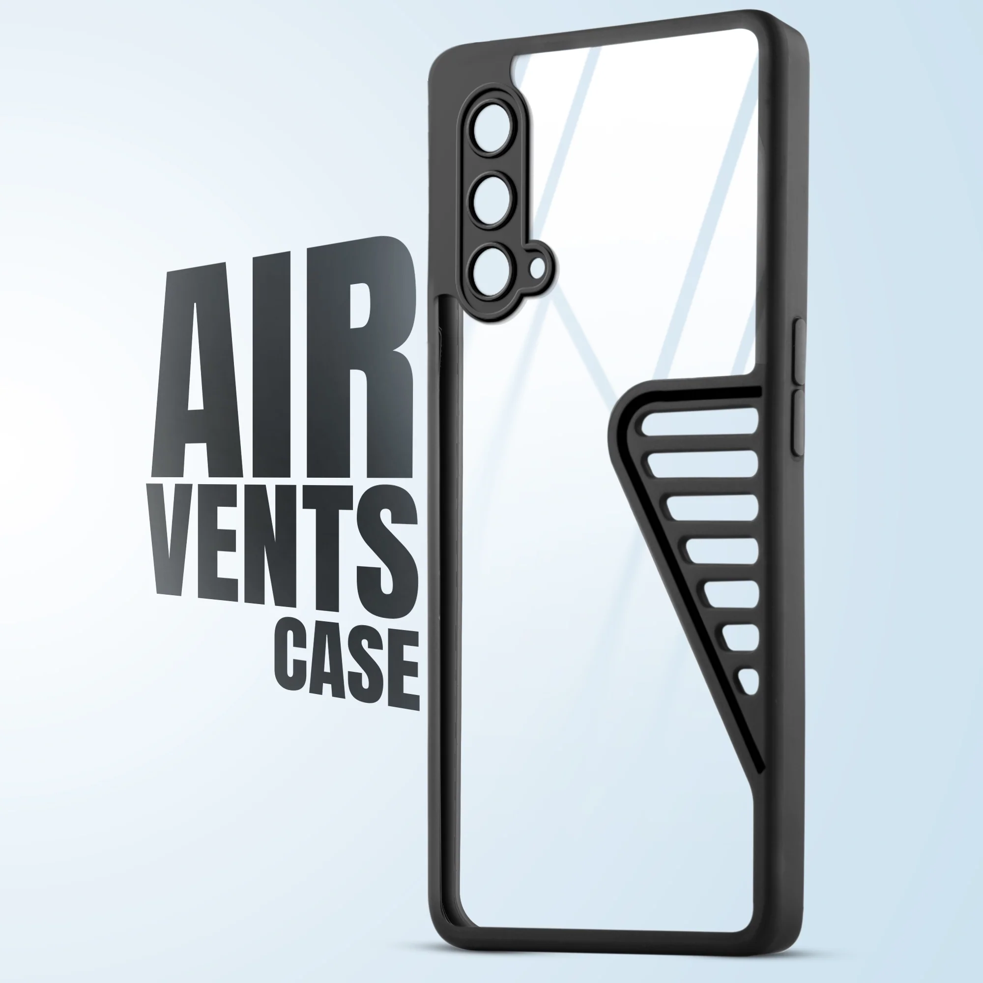Heat Dissipation Holes Drop-Proof Back Cover for OnePlus Nord CE 5G