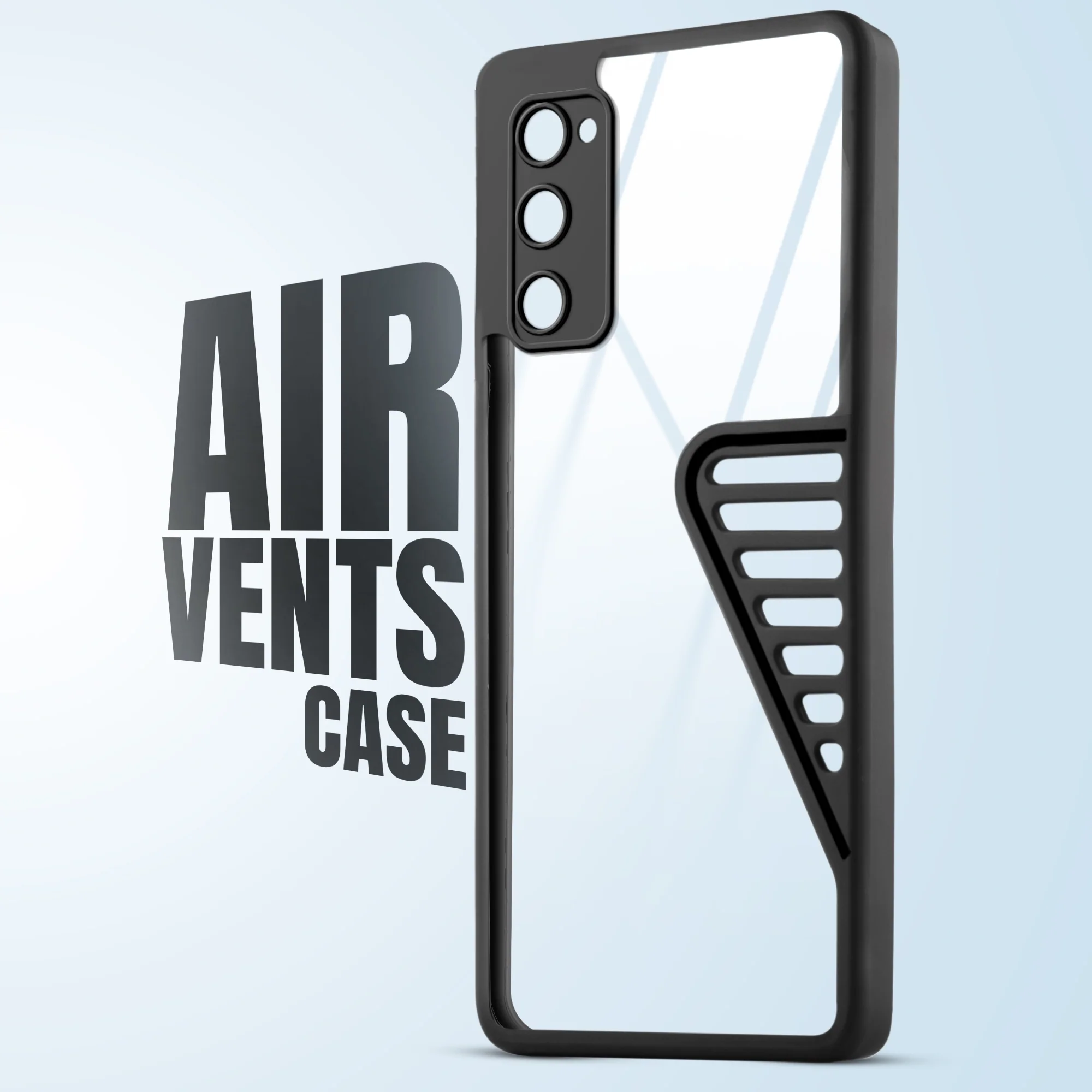 Heat Dissipation Holes Drop-Proof Back Cover for Samsung S20 FE 5G
