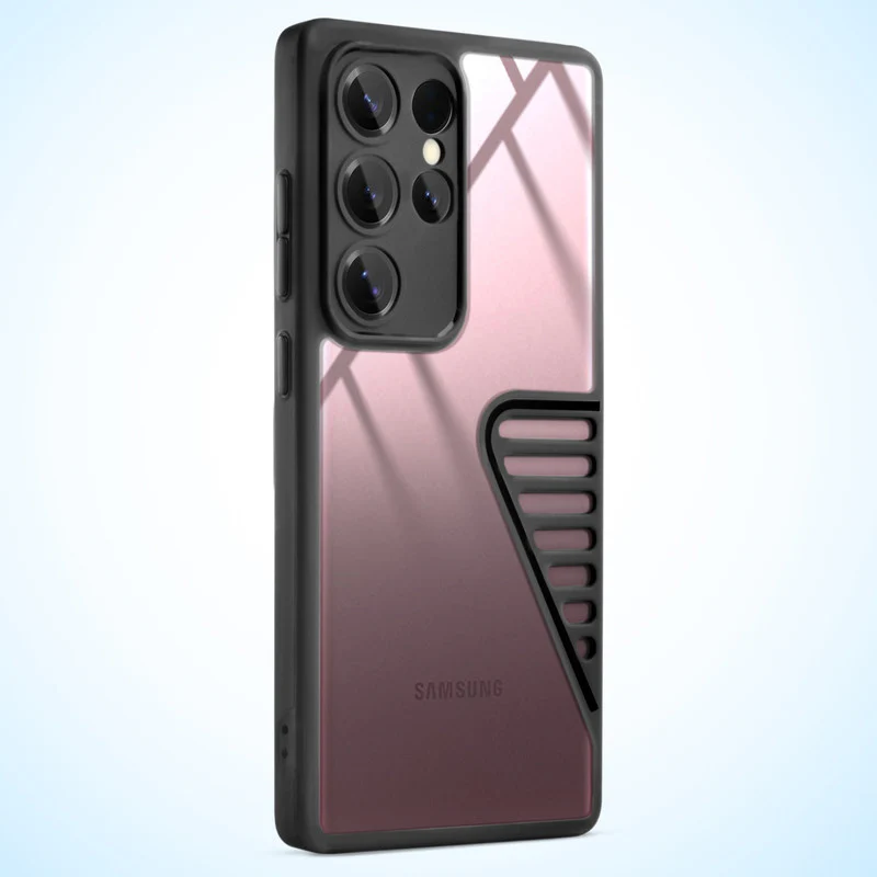 Heat Dissipation Holes Drop-Proof Back Cover for Samsung S22 Ultra 5G - Image 4