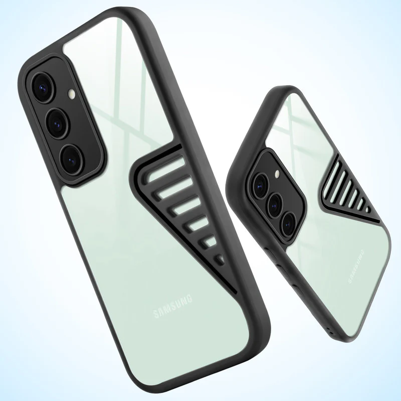 Heat Dissipation Holes Drop-Proof Back Cover for Samsung S23 FE 5G - Image 5
