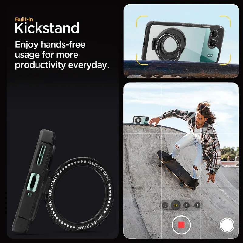 Silicone Grip Clear Case Ring Holder Kickstand For OnePlus Nord 4 5G - Image 5