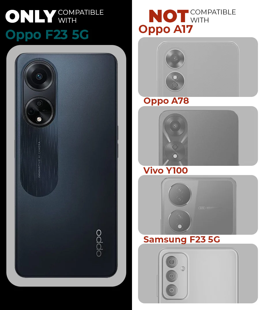 3D Design Silicone Case For Oppo F23 5G - Image 2