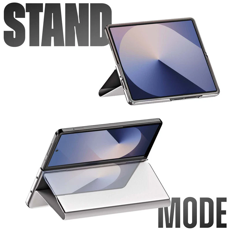 Sleek Flip Case for Samsung Z Fold 6 , Touch Mirror Cover with Auto Wake/Sleep (Not S View Compatible) - Image 14
