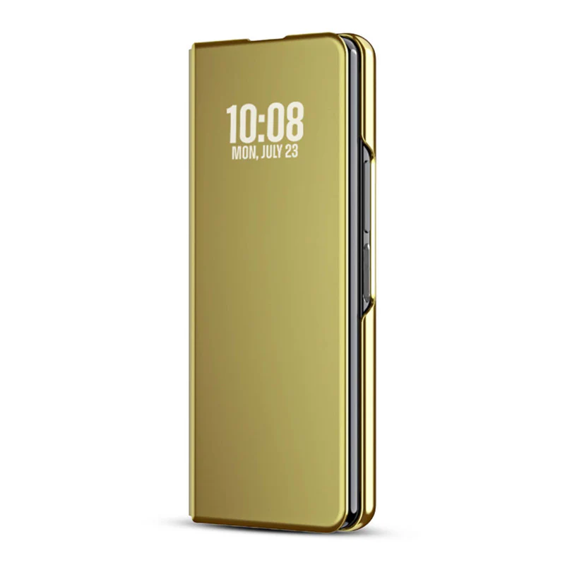 Sleek Flip Case for Samsung Z Fold 6 , Touch Mirror Cover with Auto Wake/Sleep (Not S View Compatible) - Image 8