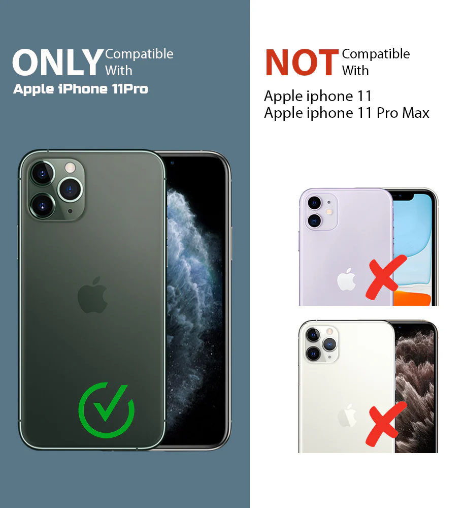 Slim Matte Wireless Charging Support Back Cover for Apple iPhone 11 Pro - Image 26