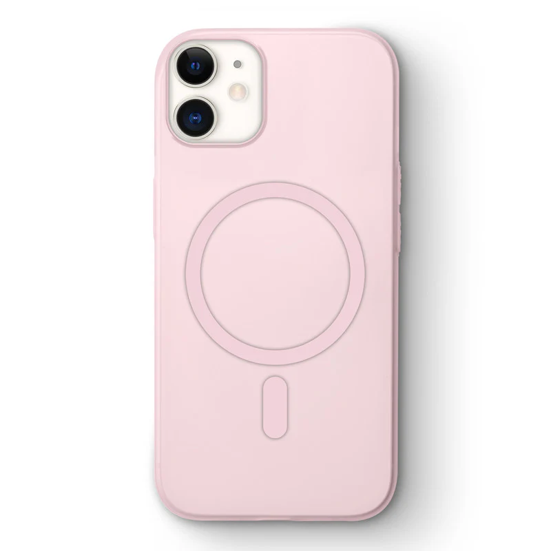 Slim Matte Wireless Charging Support Back Cover for Apple iPhone 12 - Image 30