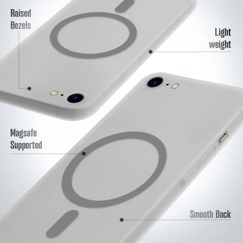 Slim Matte Wireless Charging Support Back Cover for Apple iPhone 7 - Image 22