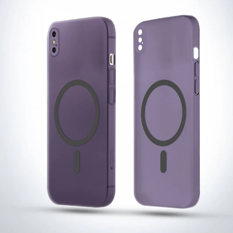 Slim Matte Wireless Charging Support Back Cover for Apple iPhone X - Image 13