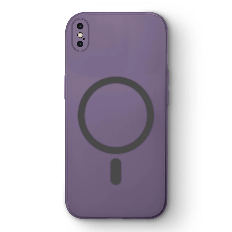 Slim Matte Wireless Charging Support Back Cover for Apple iPhone X - Image 18