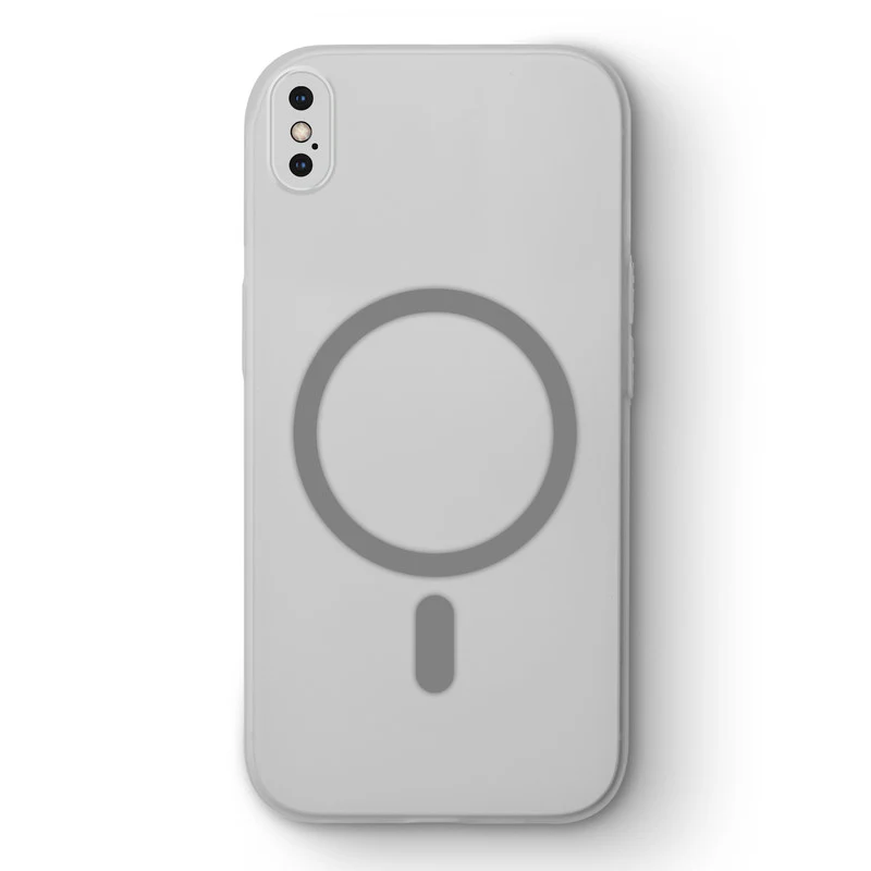 Slim Matte Wireless Charging Support Back Cover for Apple iPhone X - Image 24