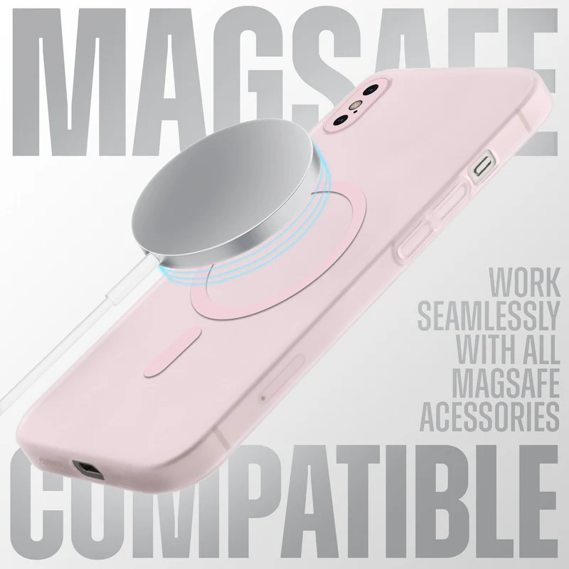 Slim Matte Wireless Charging Support Back Cover for Apple iPhone X - Image 27