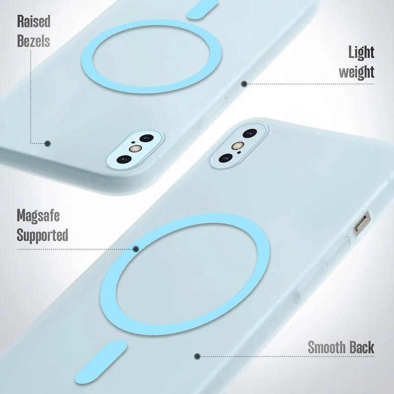Slim Matte Wireless Charging Support Back Cover for Apple iPhone X - Image 34