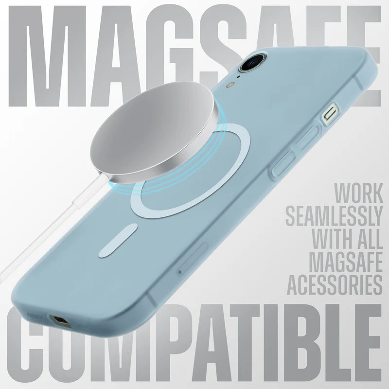 Slim Matte Wireless Charging Support Back Cover for Apple iPhone XR - Image 27