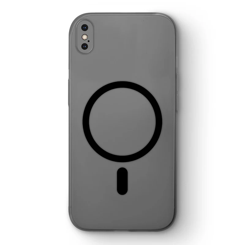 Slim Matte Wireless Charging Support Back Cover for Apple iPhone XS Max - Image 6