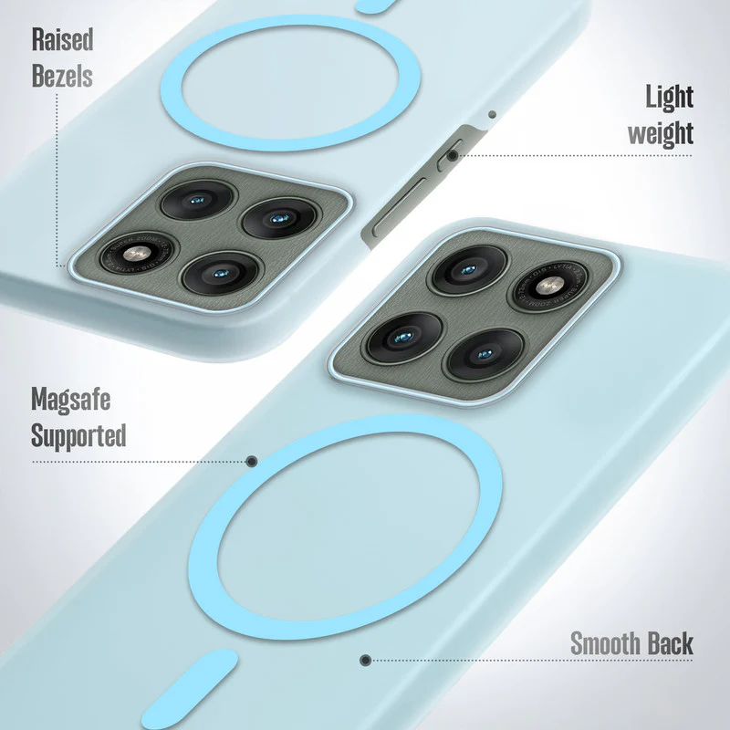 Slim Matte Wireless Charging Support Back Cover for Motorola Moto Edge 60 Pro 5G - Image 22