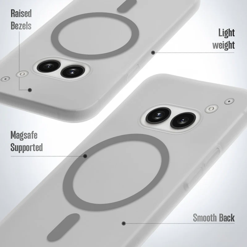 Slim Matte Wireless Charging Support Back Cover for Nothing Phone 2A Plus - Image 14